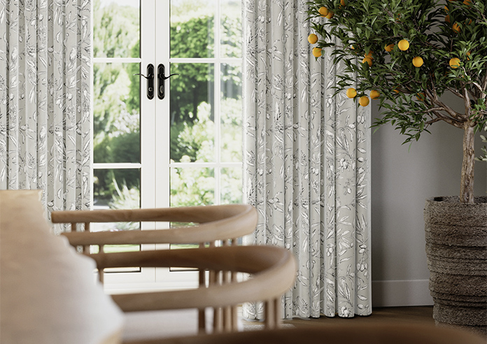 Aviary Velvet, Whisper - Made to Measure Curtain - Image 5